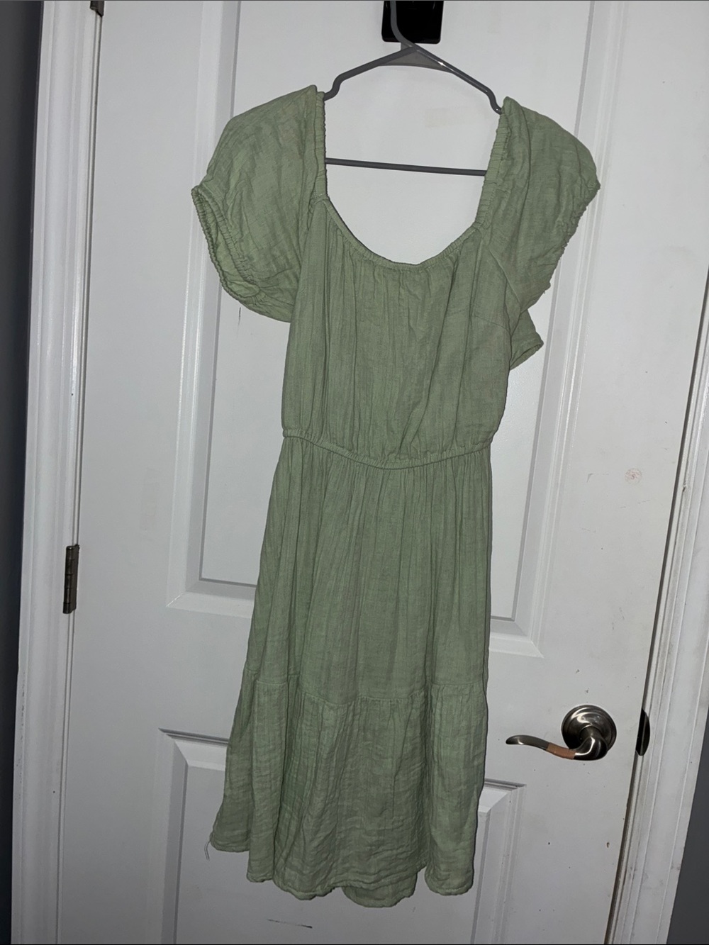 Jessica Simpson Sage Green Midi Dress